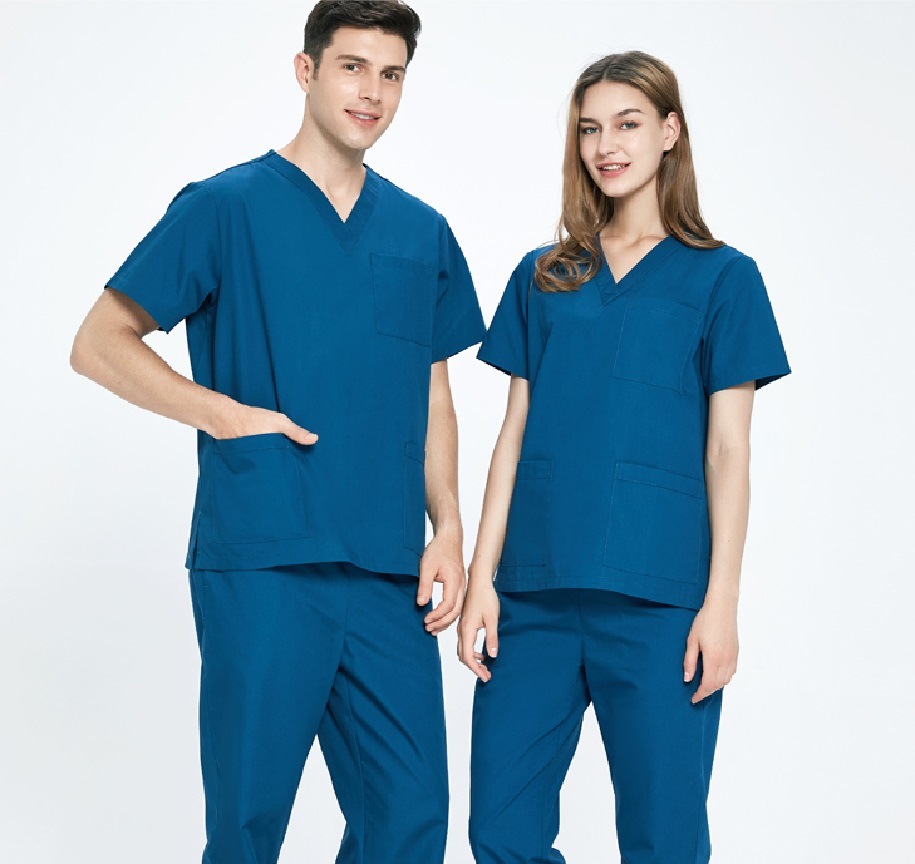 Medcial-Fashion-Unisex-Nurses-Doctors-Scrub-Suits-Healthcare-Uniforms